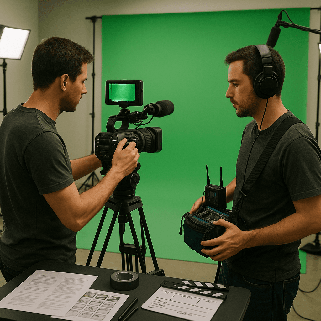 Virtuele studio's: de toekomst van flexibele videoproductie