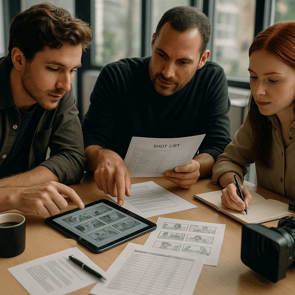 De rol van de videoproducent in het pre-productie proces