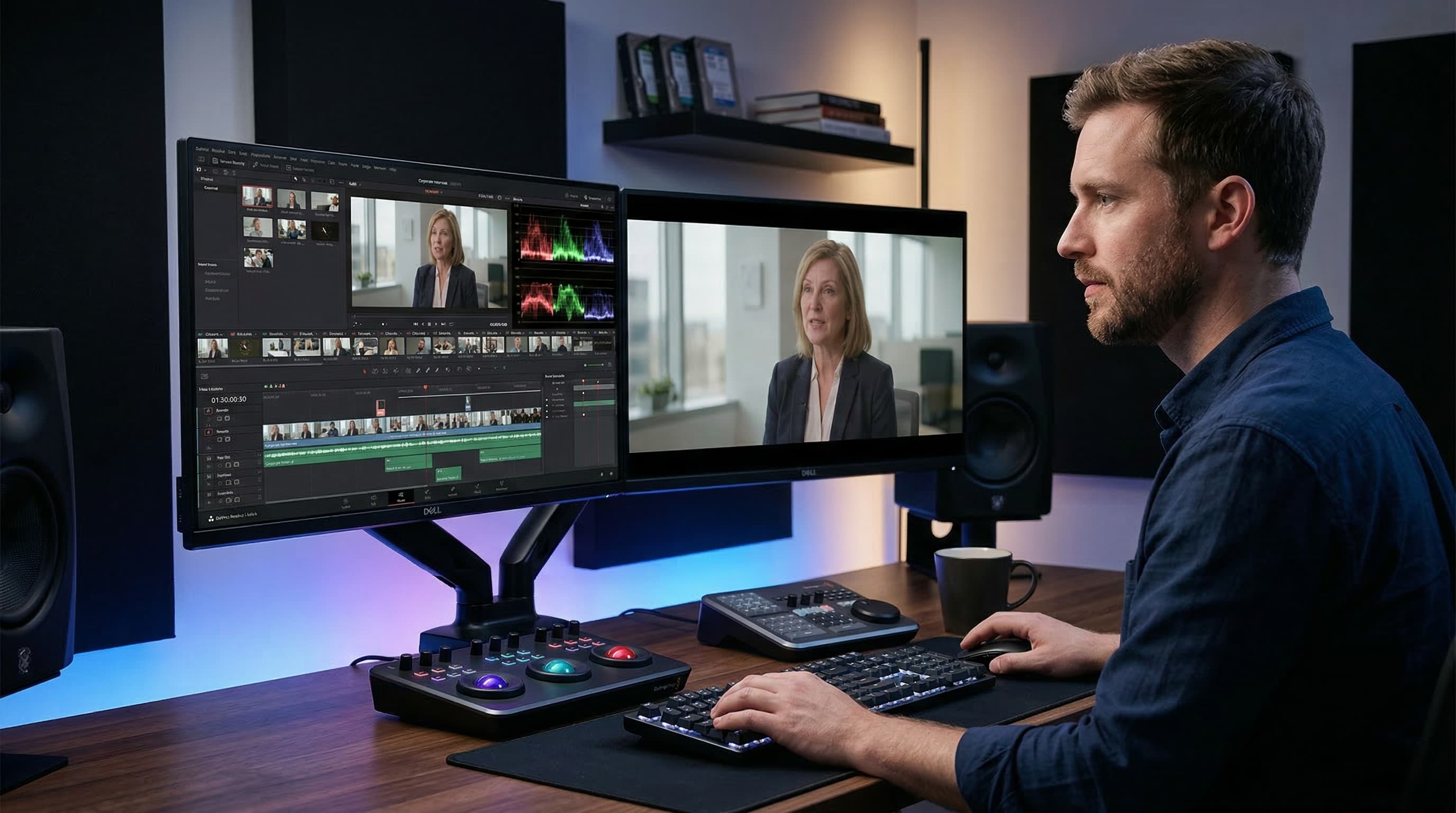 Post-productie: waar ruwe beelden worden omgetoverd tot een professionele bedrijfsfilm