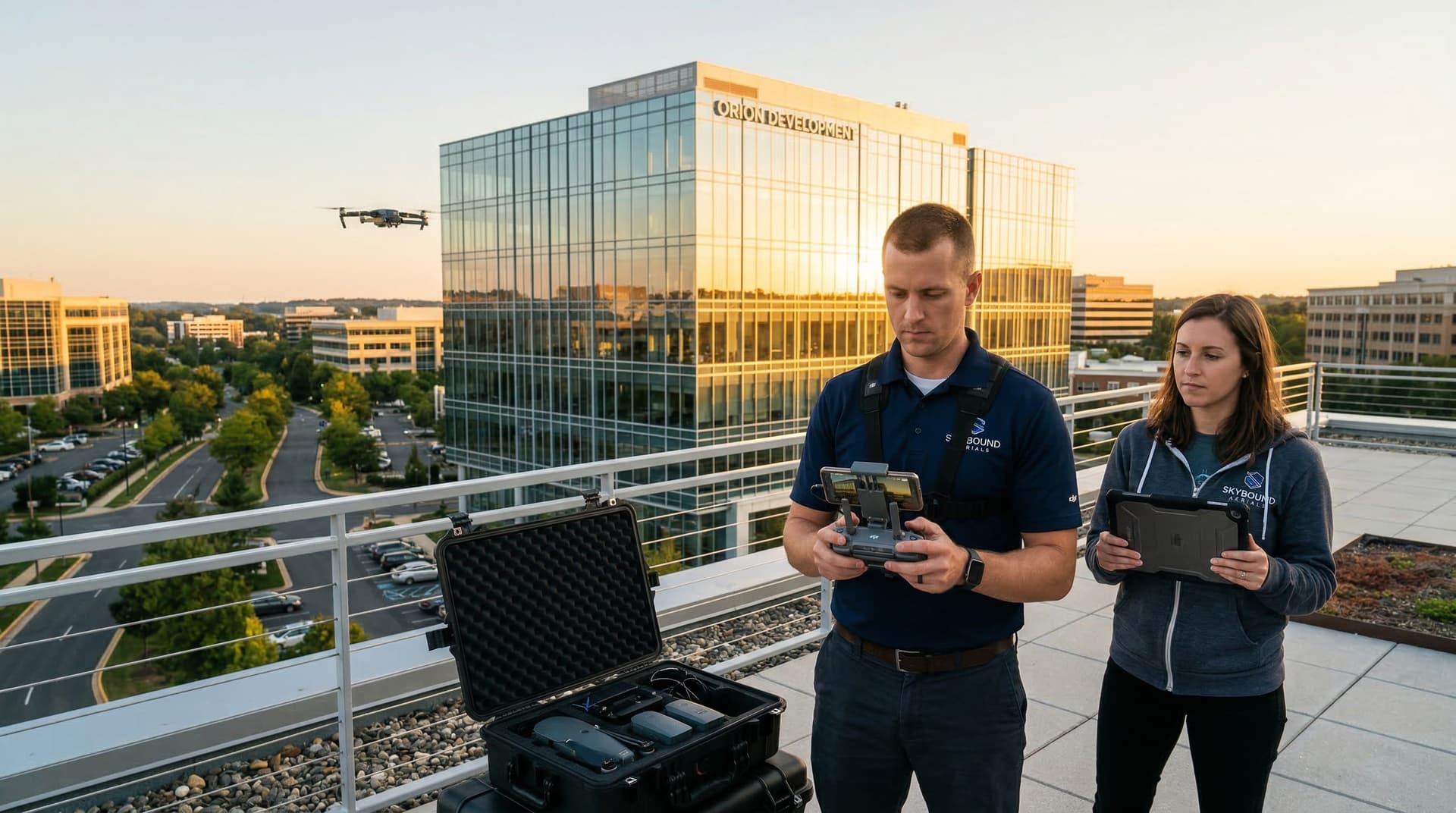 Drone footage gives your corporate video a professional and visually appealing dimension