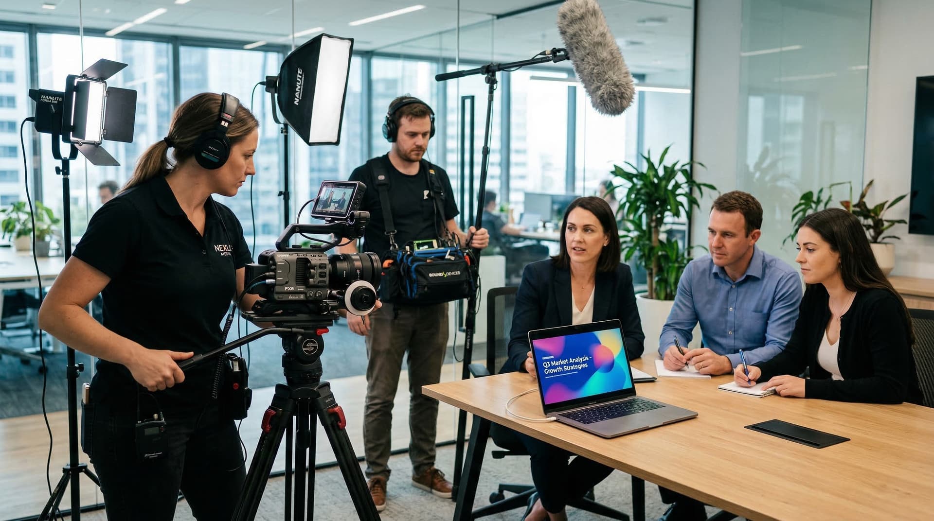 A professional corporate video strengthens your brand experience and convinces your target audience