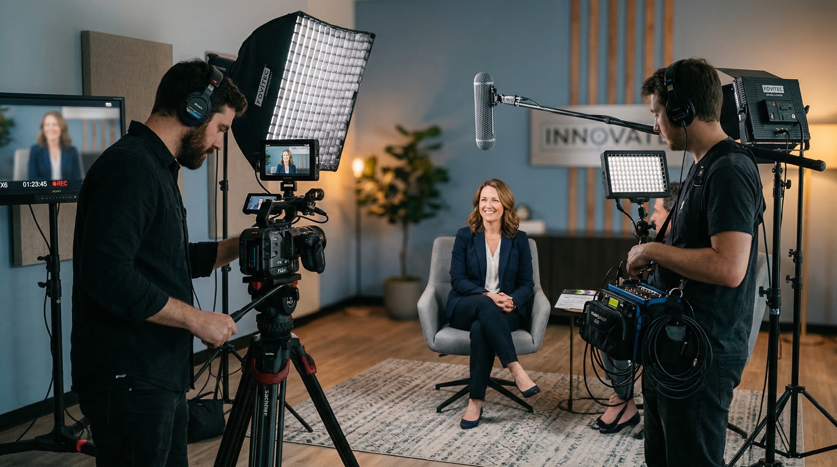 Moderne videoproductie combineert hoogwaardige apparatuur met strategisch inzicht