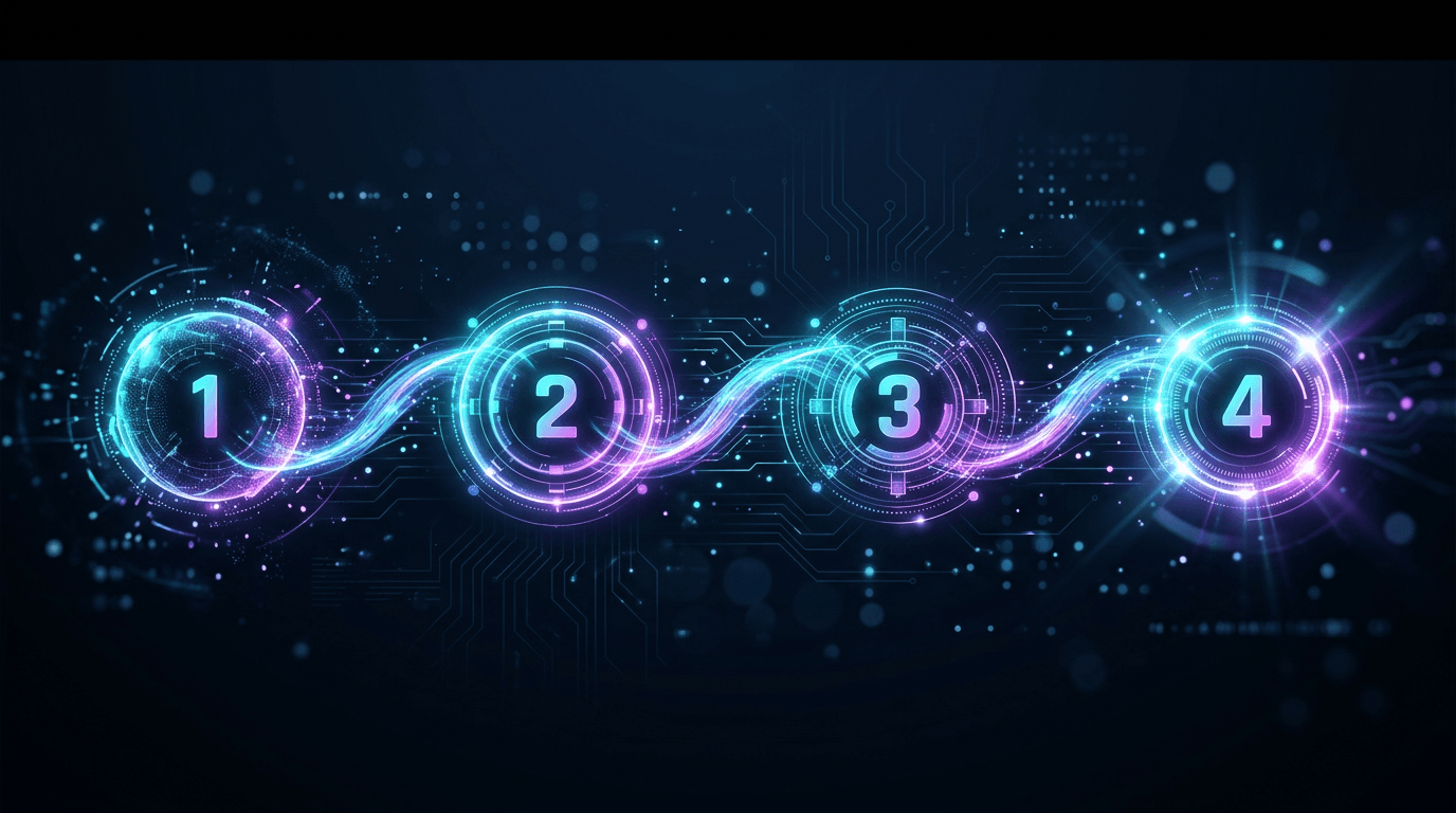 From chaos to clarity in four phases.